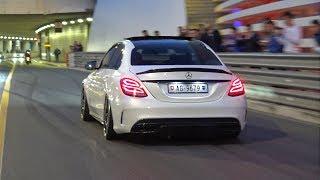 Decatted Mercedes-AMG C63S - LOUD BURNOUTS