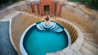 Girl Living Off Grid Built The World Biggest Underground Swimming Pool Villa