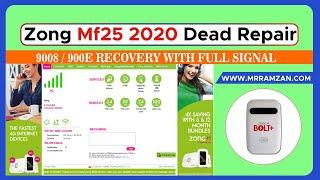 ZONG MF25 2020 DEAD REPAIR  9008 900E RECOVERY  SSID WIFI KEY REPAIR