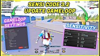 New Update 3.2  Gameloop Settings For Low End PC  Sensitivity Settings For Emulator Sensi Code