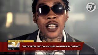 Breaking News Vybz Kartel and Co Accused Remain in Custody #tvjnews