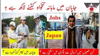 Starting Monthly Income in Japan  Pakistani & Indian Average Salary  Top Jobs for Foreigners Urdu