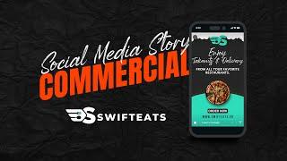 Story Commercial for SwiftEats  Animated Instagram Ads 2021