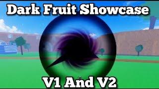 Blox Fruits Dark Fruit Showcase Awakened And Unawakend Rework ROBLOX