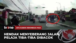 NGERI Ini Cerita Saksi saat Insiden Pelajar di Bogor yang Dibacok hingga Tewas  AKIP tvOne
