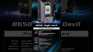 am5 most affordable b650 chipset mitx. jginyue b650i night devil am5 ddr5 motherboard LOOKS GREAT