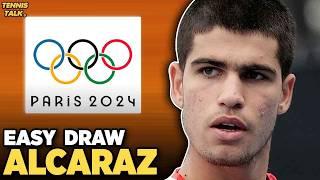 Djokovic Nadal Clash  Alcaraz Easy Draw at Olympics 2024  Tennis News