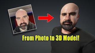 Using Headshot and SkinGen to create a 3D character from a photo