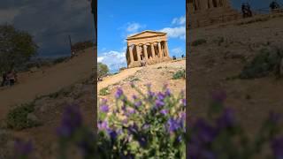 Exploring Valley of the Temples Valle dei Templi. Best place to visit in Agrigento Sicily.