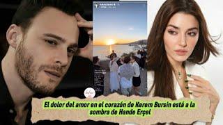 El dolor del amor en el corazón de Kerem Bursin está a la sombra de Hande Ercel #kerem #kerembursin