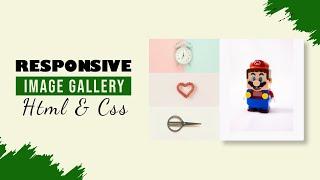 Responsive Image Gallery with Zoom Hover using HTML CSS