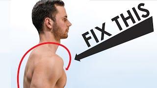 How to Fix Rounded Shoulders - Science Based Routine 21 Studies