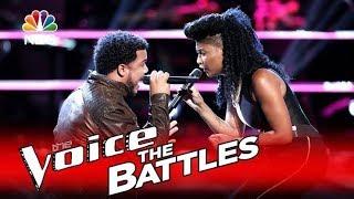 The Voice 2016 Battle - Courtney Harrell vs. Ethan Tucker- Gravity