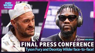 Tyson Fury v Deontay Wilder 3 Full Final Press conference