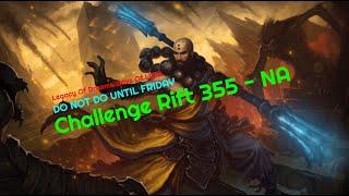 D3  Challenge Rift 355 NA - DO NOT DO UNTIL FRIDAY - GUIDE