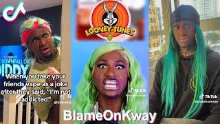 * NEW * BlameItOnKway Funny Shorts Compilation 2024  Blameitonkway TikToks Video