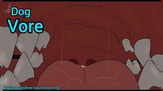 Dog Vore POV #V- ANIM 3 by lazy sunshine sound warning