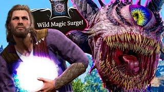 Baldurs Gate 3 but wild magic triggers every time