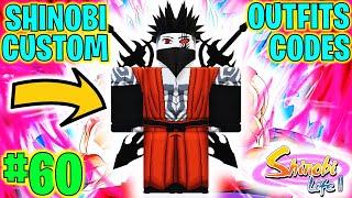 ⭐NEW SHINOBI LIFE 2 CUSTOM OUTFITS CODES #60⭐