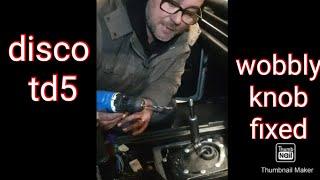 land rover discovery 2 wobbly gear stick fixed how to. repair