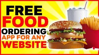 How to Add an Online Food Ordering App to Any Website for FREE - Better than WooCommerce - 2021