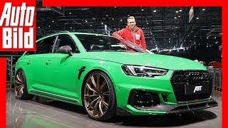 Abt Audi RS4+ 2019 Genfer Autosalon  Vorstellung  Details  Review