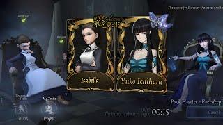 Identity V  PLAYING WITH THE CURRENTLY CROSSOVER QUEENS IN 8V2  Yuko & Isabella Gameplay