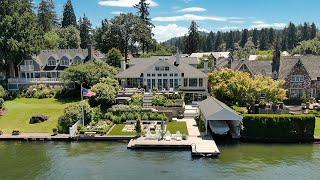 Luxury Custom Lake House - Lake Oswego Oregon *4K*