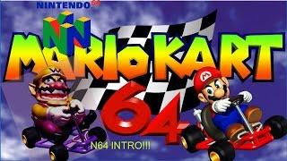 Mario Kart 64-Intro Original Nintendo 64