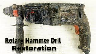 Rotary Hammer Drill Restoration  Bosch GBH 2-26E Restore