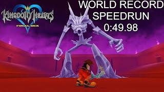 KH FM Proud Mode Ice Titan WR Speedrun 049.98 WORLD RECORD