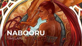 Nabooru Digital Painting Timelapse