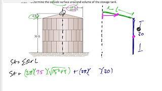 Statics - Theorems of Pappus and Guldinus example 1