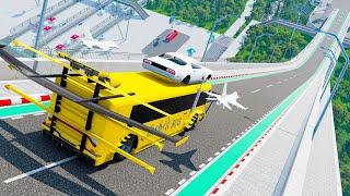 Which Automation Mod Can Fly The Furthest On The NEW Car Jump Arena? PART 56 - BeamNG Drive Mods