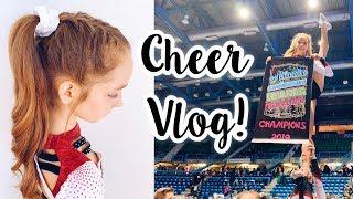 Cheerleading Competition Vlog