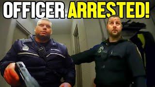 Insane Cop Gets CHARGED And ARRESTED While On Duty