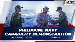 Philippine Navy Capability Demonstration 05192023