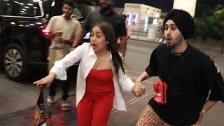 Neha Kakkar & Rohanpreet RUSHES Badly On Airport To Help Reporter Fallen Down Shows Their Soft Heart