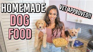 VET APPROVED HOMEMADE + HEALTHY DOG FOOD RECIPE  COOKING FOR YOUR DOG