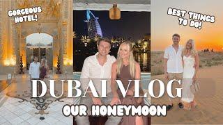 DUBAI VLOG  Honeymoon  Best things to do in Dubai 2024  The Palm  Zabeel Saray Hotel  Summer