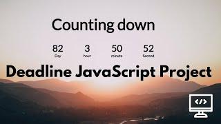 How to create a Countdown Timer with JavaScript HTML and CSS