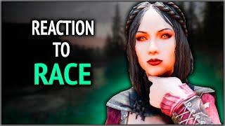 Skyrim ٠ Seranas Reaction to the Race Dovahkiin  Serana Dialogue Add-On 