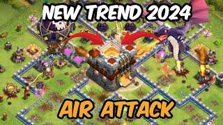 TH-11 Master League  DragonLoon Attack Strategy  TH-11 Air Attack Strategy 2024  Clash of Clans