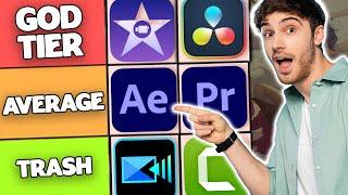 BEST Video Editing Software Tier List 2024 For PC & Mobile