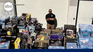 Authorities bust crime ring stealing and reselling Legos