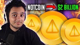 WHY NOTCOIN $NOT CRYPTO MOONED TO $2 BILLION  PRICE PREDICTION