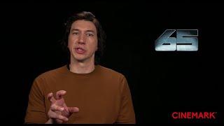 65 Interview With Adam Driver Ariana Greenblatt and Scott Beck and Bryan Woods  Cinemark