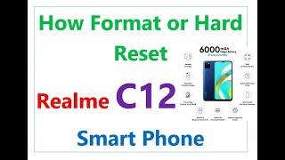 how reset realme C12 Phone  how format phone  how Hard Reset mobile phone  mobile format trick