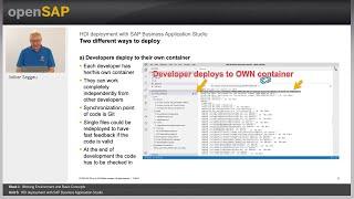 SAP HANA Calculation View Models - Week 14 - Unit 56 - HDI Deploy SAP Business Application Studio