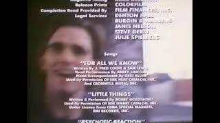 Drugstore Cowboy - End Credits 1989